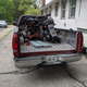 Illustration for article titled How to trade a 4 long piece of I-beam, for a running driving pickup truck